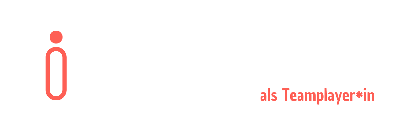Souverän führen als Teamplayer - Logo weiß